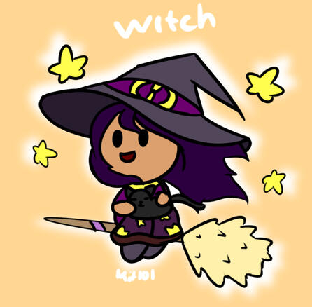 Original Art- Witch
